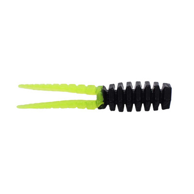 Leland's Lures Crappie Magnet Hammer Black - Chartreuse