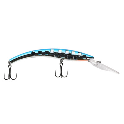 Reef Runner 800 Flash Series Deep Diver Crankbait Chrome Blue