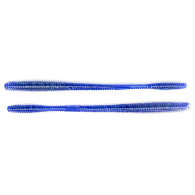 LIVETARGET ICT Straight Tail Worm Blue / Purple