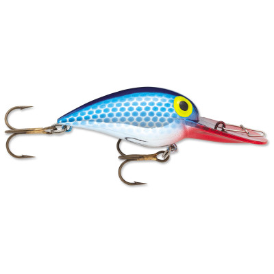 Storm Original Wiggle Wart Crankbait Metallic Blue Scale- Red Lip