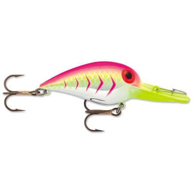 Storm Original Wiggle Wart Crankbait Blazin' Pink UV