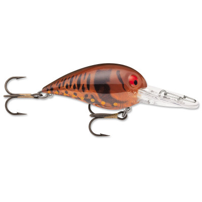 Storm Original Wiggle Wart Crankbait Phantom Brown Orange Craw