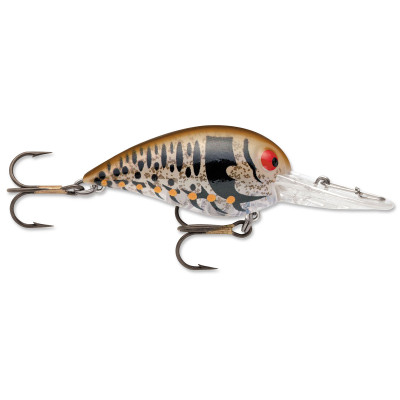 Original Wiggle Wart Crankbait, 2, 3/8 oz, Hot Tiger, Floating :  : Health & Personal Care