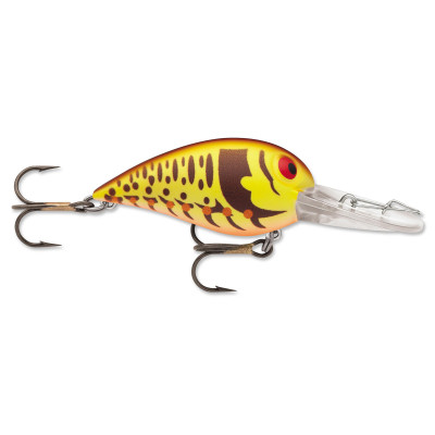 Storm Original Wiggle Wart Crankbait Brown Mustard Craw