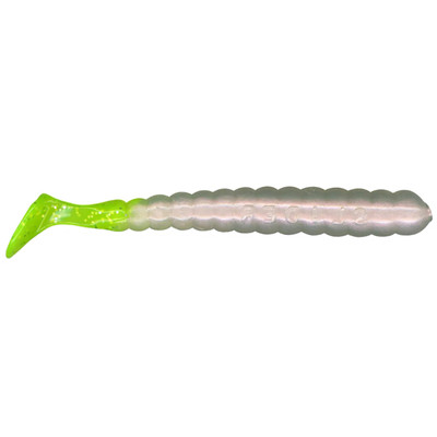 Charlie Brewer's Grubs Pearl/Chartreuse
