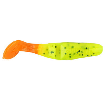 Charlie Brewer's Slider Double Action Minnows Chartreuse-Orange