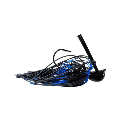 Greenfish Tackle Big Rubber Jig Black/Blue