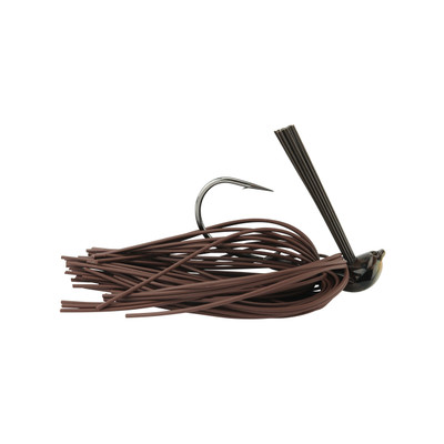 Greenfish Tackle Big Rubber Jig Brown