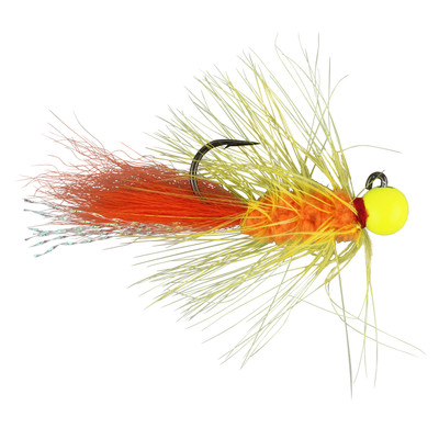 Widow Maker Lures Tungsten Bugger Jig Yellow - Orange
