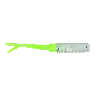 Ol' Blue Tackle Fluke Soft Bait Bling/Limetreuse