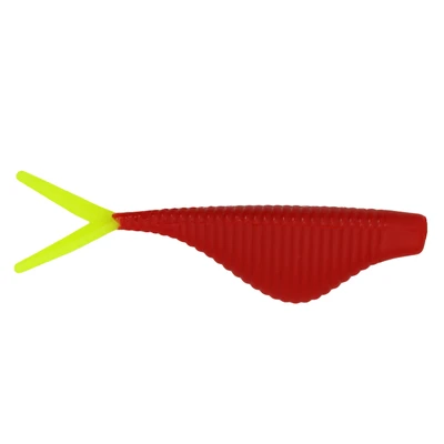 Ol' Blue Tackle Small Fry Soft Bait - Red/Chartreuse