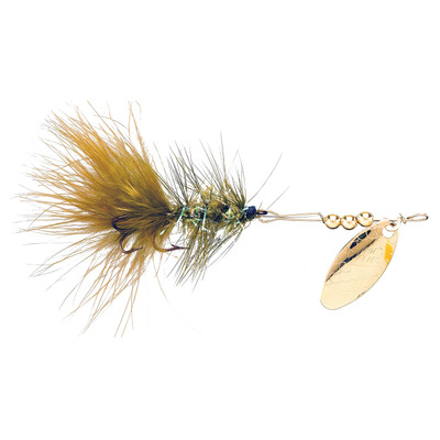 Joe's Flies Ultimate Wooly Bugger Spinner - Willow Blade Green