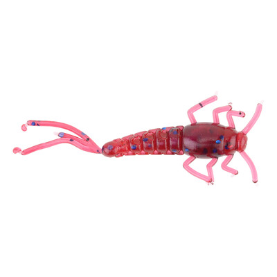 Ol' Blue Tackle Ozark Mayfly Soft Bait PlumCrazy