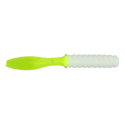 Ol' Blue Tackle Slapper Soft Bait White/Chartreuse