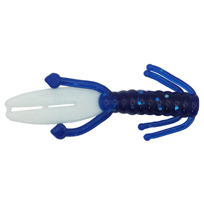 Ol' Blue Tackle Teaser Soft Bait KC Blue/White