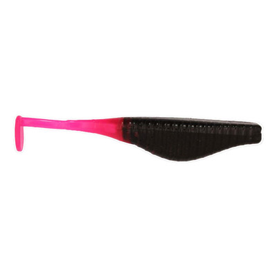 Ol' Blue Tackle Paddle Fry Soft Bait Black/Pink