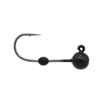Eurotackle Micro Finesse Tungsten Jig Head - Size 6 Hook Black