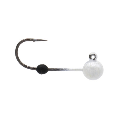 Eurotackle Micro Finesse Tungsten Jig Head - Size 6 Hook White