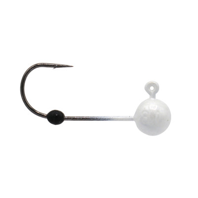 Eurotackle Micro Finesse Tungsten Jig Head - Size 4 Hook White