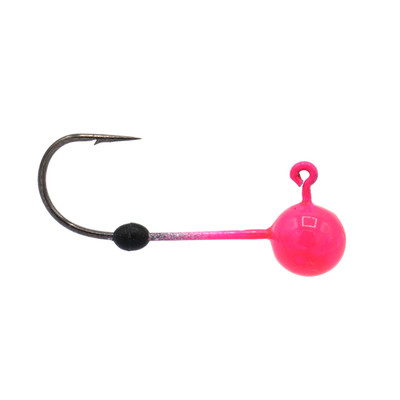 Eurotackle Micro Finesse Tungsten Jig Head - Size 4 Hook Pink