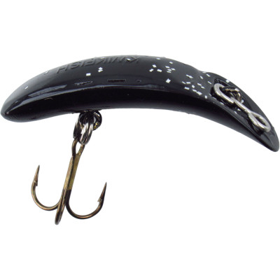 Luhr Jensen Kwikfish MJ-Black Silver Glitter