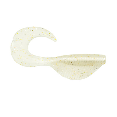 6th Sense Curly Clobber Minnow Platinum White