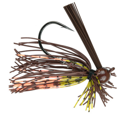 6th Sense Divine Ball Head Finesse Jig Brown N Orange Craw