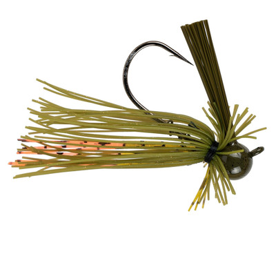 6th Sense Divine Ball Head Finesse Jig Green Pumpkin Orange