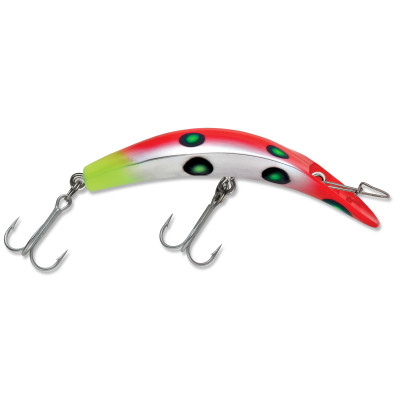 Luhr Jensen Kwikfish Flo. Red-Chartreuse UV