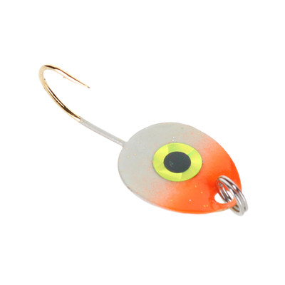 JB Lures Gem-N-Eye Gold Back Series Jig Orange-Glow
