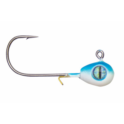 Mission Tackle Tungsten Heavy Metal Jig Glow Blue