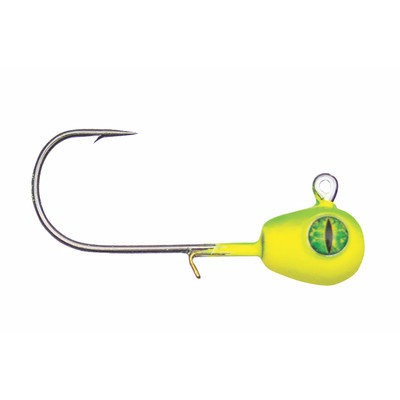 Mission Tackle Tungsten Heavy Metal Jig Chartreuse-Lime