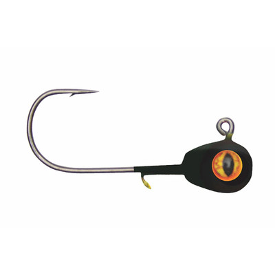 Mission Tackle Tungsten Heavy Metal Jig Matte Black