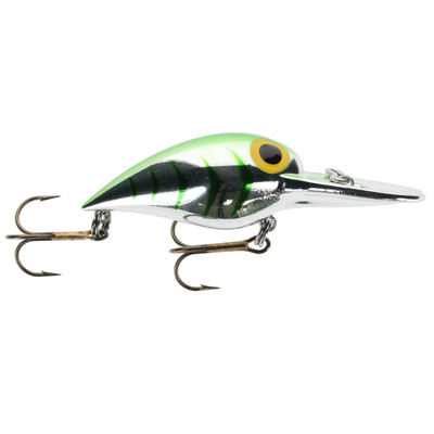 Brad's Wiggler Metallic Silver-Green Herringbone