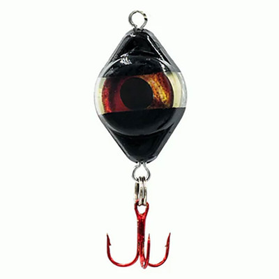 Fish Daddy Dirty Bomb Black Spoon Blinking Red