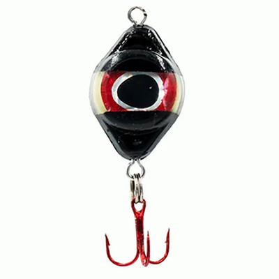 Fish Daddy Dirty Bomb Black Spoon Blinking Pink