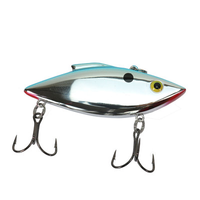 Bill Lewis Rat-L-Trap Chrome Blue Back