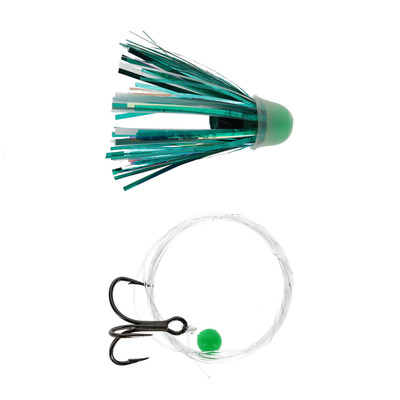 Ice Strong Too Strong Premium Mini Trolling Flies 2x Aqua