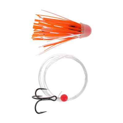 Ice Strong Too Strong Premium Mini Trolling Flies Orange Crush