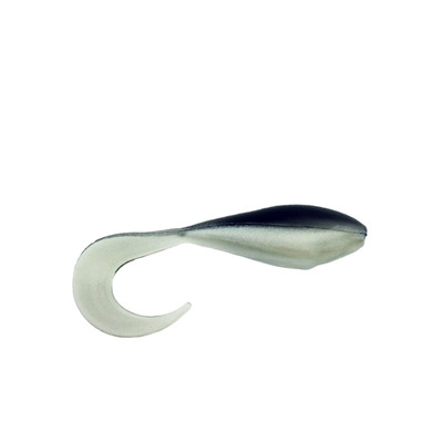 Panfish Assassin Curly Shad Black Shad