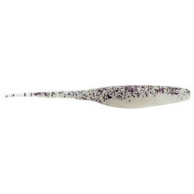 Bass Assassin 5" FFS Shad Salt & Pepper Silver Phantom