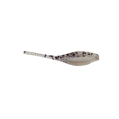 Panfish Assassin 2" Pro Tiny Shad Salt & Pepper Silver Phantom
