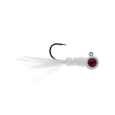 Kane's Big Eye Handtied Hair Jig Frosty