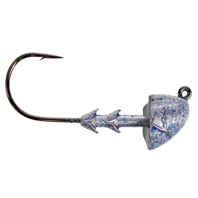 Buckeye Lures Light Wire Shocker Swimbait Head - Blue Glimmer