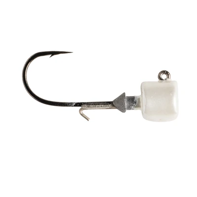Great Lakes Finesse Ned Jig Head - Size 1/0 - Pearl White