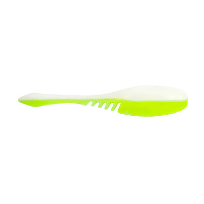 Baitfuel NanoShad Soft Bait White Chartreuse