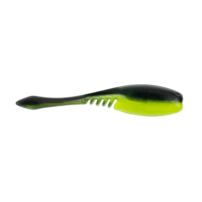 Baitfuel NanoShad Soft Bait Black Chartreuse