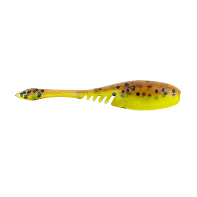 Baitfuel NanoShad Soft Bait Pumpkin Chartreuse