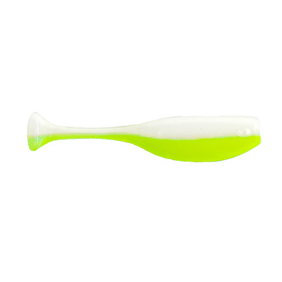 BaitFuel NanoSwim Soft Bait White Chartreuse
