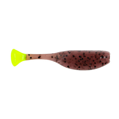 BaitFuel NanoSwim Soft Bait Pumpkin Chartreuse